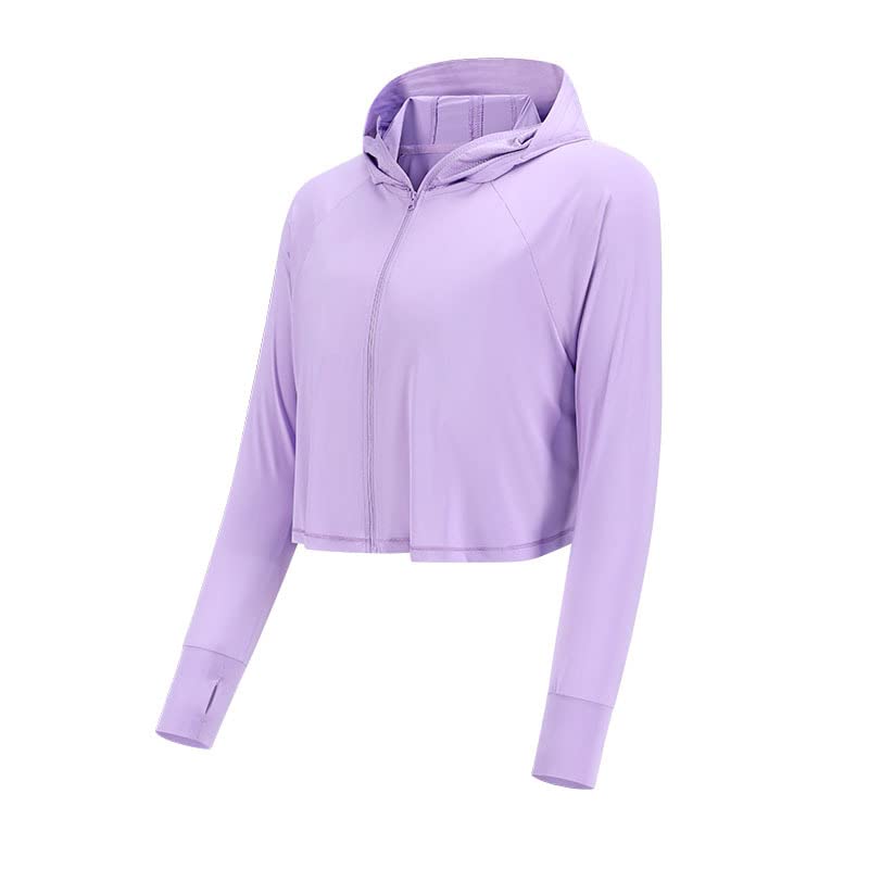DISPRA UV-Schutz Kapuzenjacke Damen - Leicht & Schnell Trocknend Für Outdoor