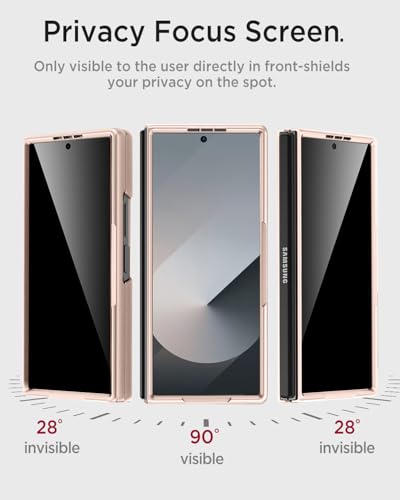 Coque Galaxy Z Fold 7 Miimall fine avec protège-écran mat - 3