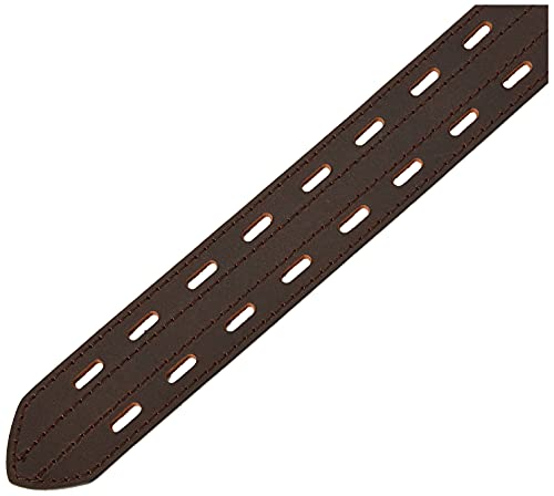Men's Double Prong Belt, Brown, 40