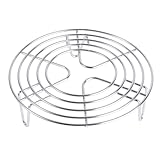 Rejilla aislante de cocina de acero inoxidable: un buen ayudante de cocina en la cocina para usted, rejilla redonda de acero inoxidable