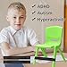 12 Pcs Chair Bands for Kids with Fidgety Feet for Chairs ADHD Tools Flexible Seating for Classroom Elementary（Black）