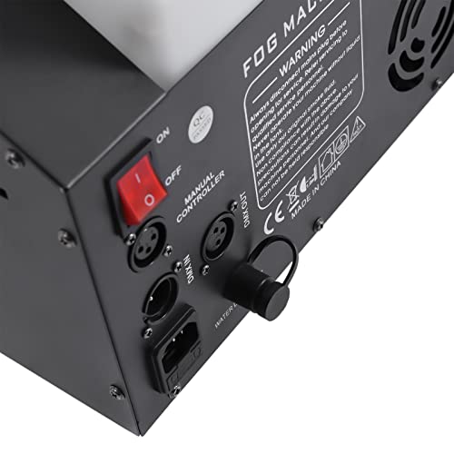 Máquina de humo baja 1200W con control remoto y DMX miniatura 6