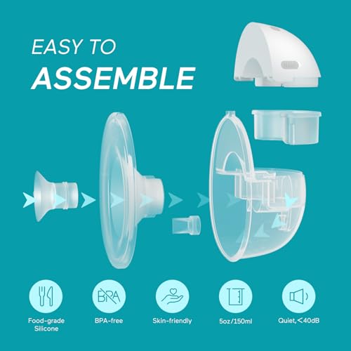 Paruu P16 Hands-Free Wearable Breast Pump thumb #4