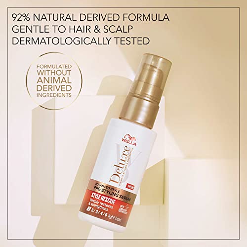 Wella Deluxe Style Rescue Pre-Styling Serum, 50ml - Image 5