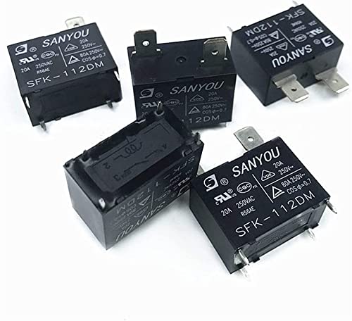 Relais SFK-112DM 12VDC 20A pour climatiseur et appareils de maison
