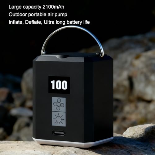 Pompe à air électrique portable à gonflage rapide et dégonflage USB