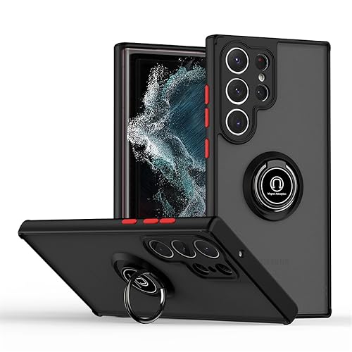 Coque aimantée Samsung S20 FE antichoc avec anneau support rotatif LVTFCO
