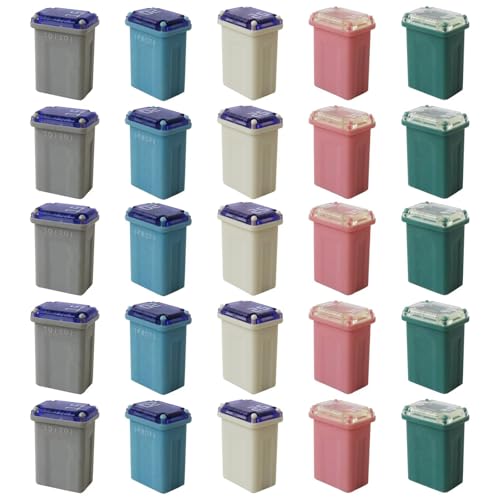 Multi-Amp Colección de Fusibles Micro, 25 Piezas Tipo Cartucho M-CASE para Camiones y Uso Automotriz miniatura 1