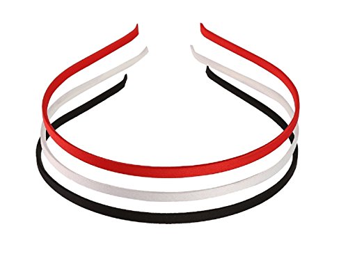 Accessher Casual Satin Silk Fabric Multicolour Comfortable and Soft Hair Bands/Head Bands/Hari Accessories for Women and Girls Pack of 3 | Hair Band For Women (B078MFQP98) Amazon Price History, Amazon Price Tracker