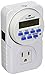 Autopilot TM01715 7-Day Grounded Digital Programmable Timer, 1725W, 15A, 1 Minute On/Off, 8 On/Off Cycles