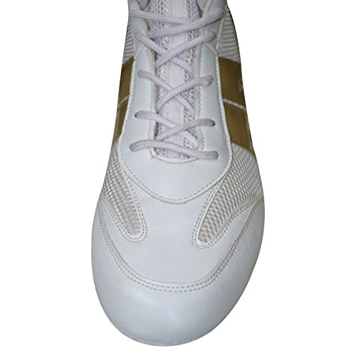 RXN Boxing Shoes (White, US 9) - Thumbnail 2