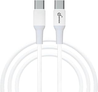 SRTECH NEW USB-C to USB-C Cable 2m, 100W Fast Charging Durable Type-C Cord, Compatible with iPhone 16/15, iPad Pro/Air, MacBook Pro/Air, Samsung Galaxy S24/S23 Ultra, Huawei, Xiaomi and More