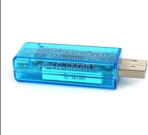 10pcs lot USB Charge Current/Voltage Tester USB Voltmeter Ammeter DC Blue