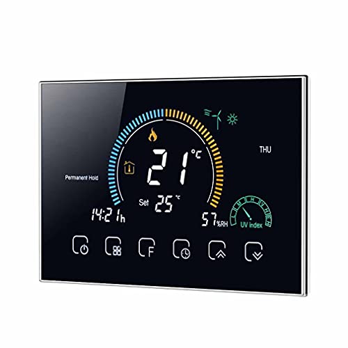 Beca BAC-8000ALW Thermostat intelligent Wi-Fi Beca BAC-8000ALW Contrôle de climatisation à 2 tuyaux, contrôle via application Becasmart (Noir) Cover