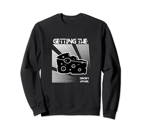 Getting The Cheese V1 BW - DEECEE's Apparel Sweatshirt