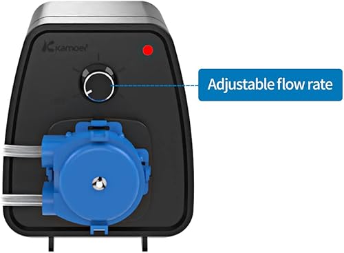 Miniatura 3 de Kamoer KCP-X mini bomba peristáltica 24V con control de bajo caudal 0.6-2.2 fl ozmin bomba dosificadora de líquido de velocidad ajustable para
