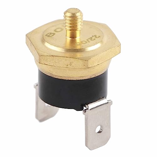 Termostato de Cobre Bimetal Snap Disc Interruptor 250 V para Piezas Eléctricas Industriales (80℃)