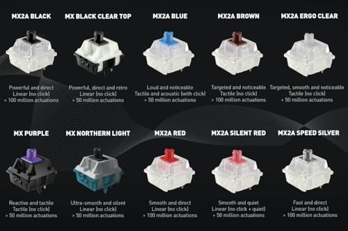 Cherry MX MX2A Red Switch Kit