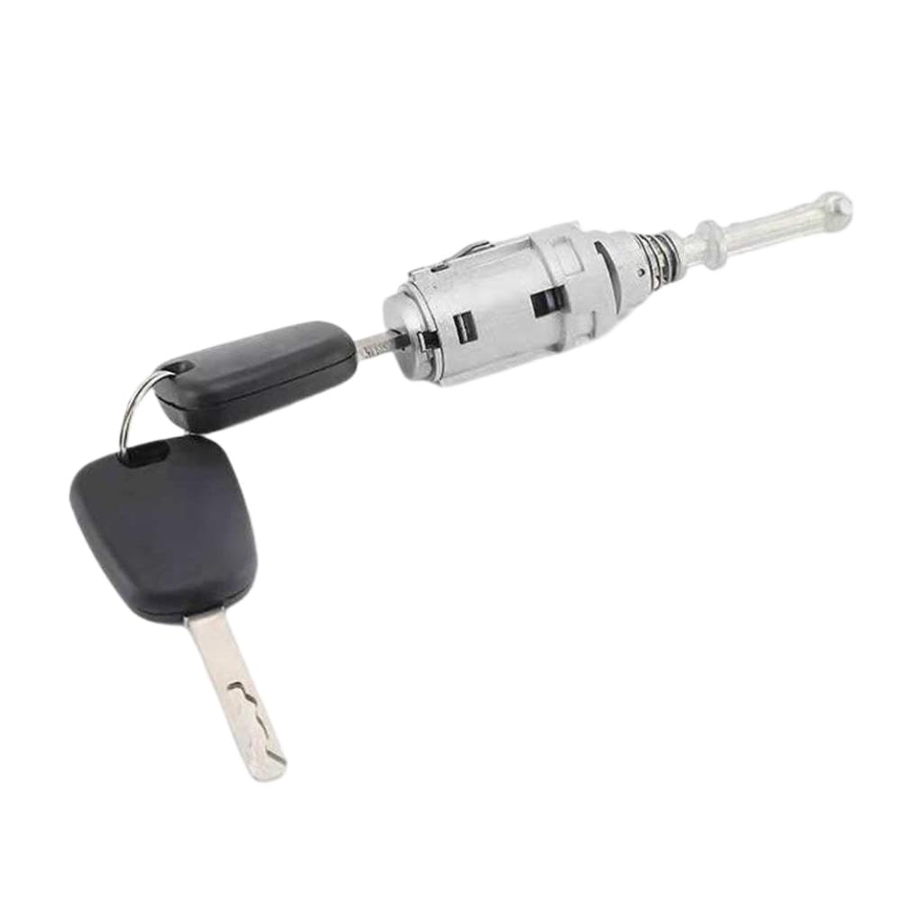 Epzvekezr Onecolor Door Lock Barrel Zinc Replacement Front Left Cylinder Assembly Compatible With C2 C3 Pluriel
