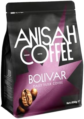 Anisah Coffee Bolivar Daily Öğütülmüş Filtre Kahve 500gr — Amazon ürün görseli