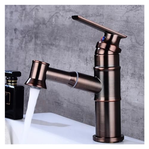 Robinet cuisine bain piédestal décoratif bronze chrome et douchette