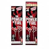 jameitop® 2 Pack XXL BBQ Streichhölzer 20 cm Zündhölzer The Power of Fire
