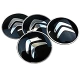 Einfache Installation: Direkter Austausch, keine Änderung erforderlich.Auf der Rückseite der Nabenkappen Abzeichen befindet sich ein starker Kleber