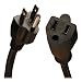 Tripp Lite Standard Power Extension Cord 10A, 18AWG (NEMA 5-15P to NEMA 5-15R) 25-ft.(P022-025)