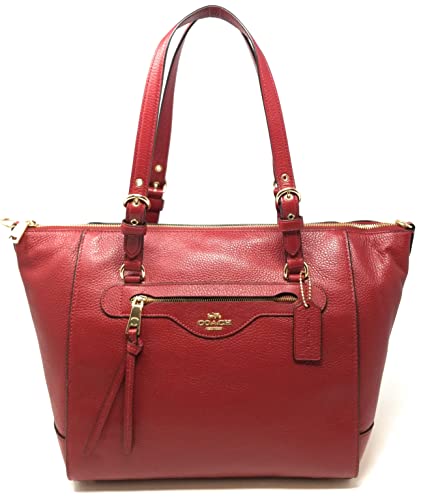  Coach Donna Kleo Caryall Borsa a tracolla (ciliegia)