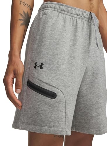 Short en polaire Under Armour Unstoppable blanc pour homme