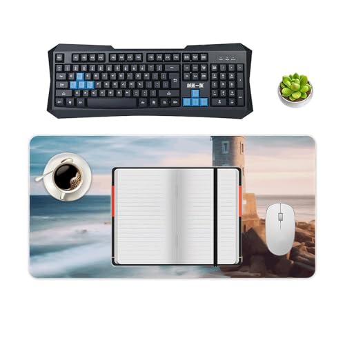 Tapis d'écriture pour bureau et maison grand format avec éclairage LED