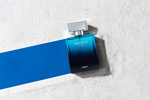 Liberty Luxury Passion Perfume For Men (100Ml/3.4Oz), Eau De Toilette (Edt) Spray, Crafted In France, Spicy Notes. #TOP2