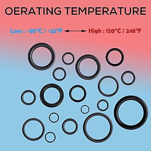Image of NBR Nitrile Rubber for Petroleum Oil, High Temperature Gas, Acid and Seals (Black, 1ft x 1ft x 3mm)