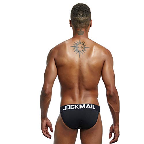 JOCKMAIL Men Cotton Men Underwear Briefs Men Panties Athletic Supporter Male briefs
