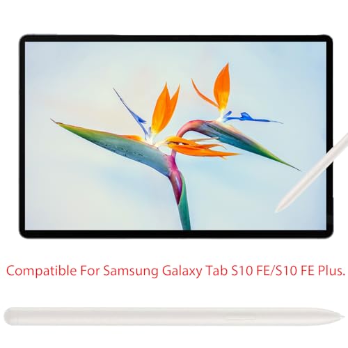 Image of Galaxy Tab S10 FE S Pen for Samsung Galaxy Tab S10 FE Plus Stylus Pen Replacement for Samsung Galaxy Tab S10 FE Stylus S Pen + Free 5 Tips (White)