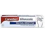 Canesten Bifonazole Once Daily Athlete’s Foot 1% w/w Cream | Effective Athlete’s Foot Treatment | Canesten's Most Convenient Treatment | Only 1 Application Per Day | Antifungal Cream | 20 g
