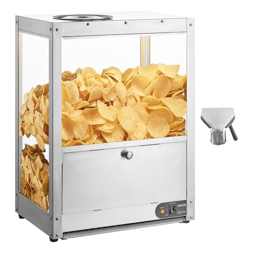 VEVOR Vitrina de Calor para Nachos de 80 L...