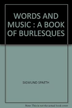 Hardcover Words & music,: A book of burlesques, Book