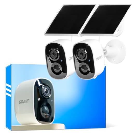 2K Solar Security Camera for Outdoors