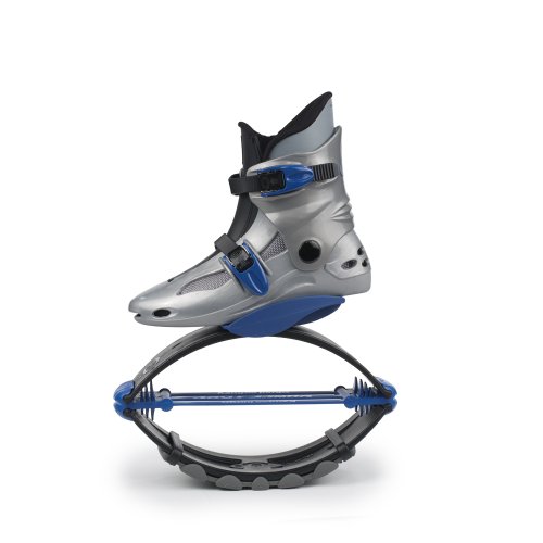 Kangoo Jumps Power Shoes (Child's Model) (Silver & Blue, Boy's 1-3 Girl's 2-4)