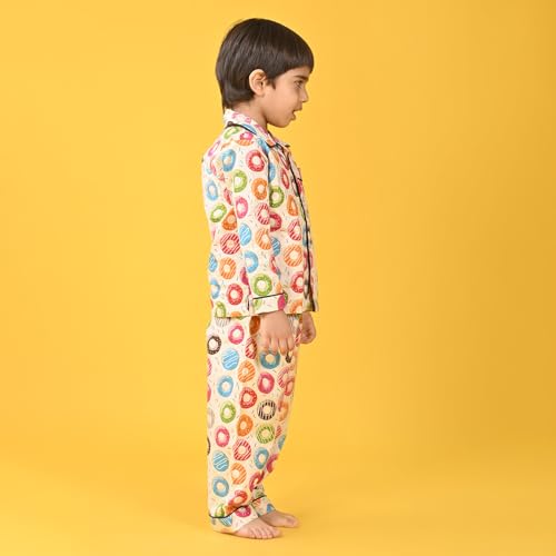 Image of Jam & Sugar Boys Cotton Printed Night Suit Set