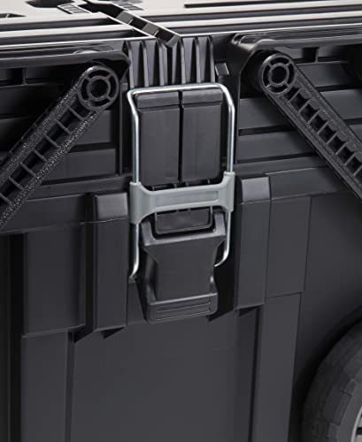Miniatura 13 de Keter- Caja De Herramientas, Carro Horizontal Con Ruedas, 65 X 42 X 38 Cm Color Negro