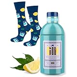 soxo ウイスキーソックス メンズ おもしろギフト メンズ コットンソックス カラフル ファンキーギフト メンズプレゼント 7.5-11.5 1-3組, ジン1組。, 7.5-11.5