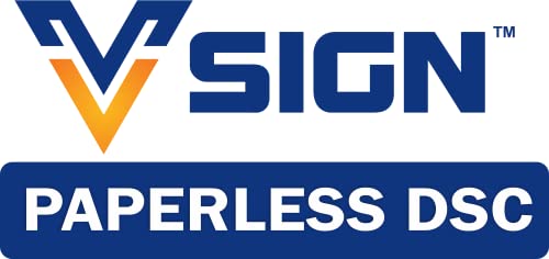 Image of V-SIGN CLASS 3 Digital Signature Certificate Valid 2 Yrs for MCA, Income Tax, EPF, etc