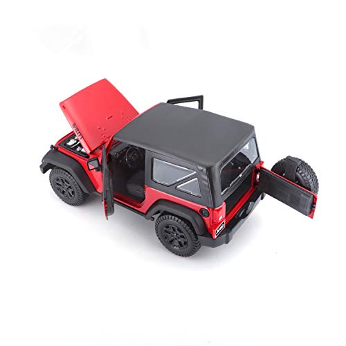 Maisto 1:18 Jeep Wrangler 2014 vehículo de colección miniatura 5