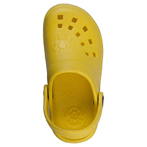 Dawgs Kids' Beach Comfort Shoe Yellow (8)4