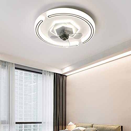 Ventilateur de plafond 55W avec lampe LED et télécommande - 3