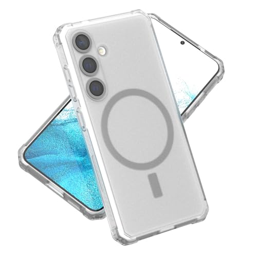 Coque induction Samsung S24 Plus translucide mate à fermeture aimantée