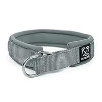 Collare Per Cani Anti Tiro Con Imbottitura Morbida - Nylon Riflettente, Semistrozzo, Taglia XL - Foto 5