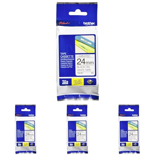 Brother TZ251 Ruban laminé sur Rouleau 2 4 cm x 8 1 unités pour P Touch PT 1400 1600 1650 1800 2300 2350 2420 2430 2700 3600 380 9200 9600 - vue 4
